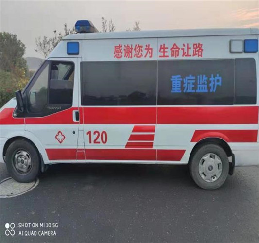 枣阳救护车出租服务案例3
